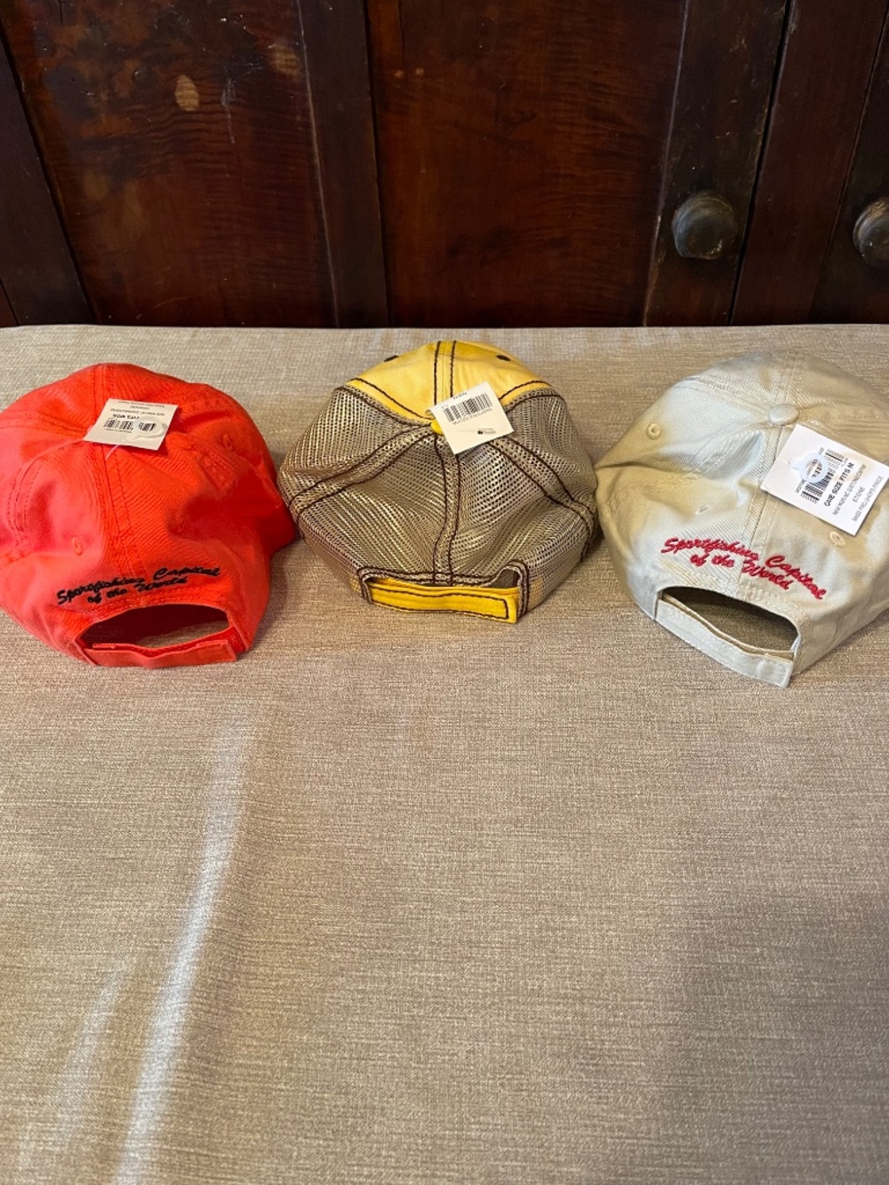 NEW World Wide Sportsman Men's Fishing Hat Cap - Lot of 3 - Picture 2 of 10